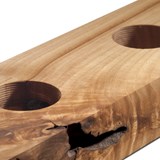 MODEL A wine rack - one piece ash wood - Light Wood - Design : TU LAS 5