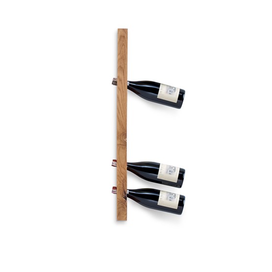 MODEL A wine rack - one piece oak wood  - Design : TU LAS