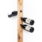 MODEL A wine rack - one piece wild cherry wood - Light Wood - Design : TU LAS 3