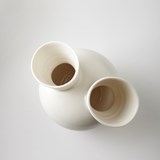 Vase SPEAK TWO - Blanc - Blanc - Design : Jo Davies 3