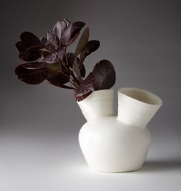 Speak Vase Two - White