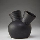 Vase SPEAK TWO - Noir - Noir - Design : Jo Davies 3