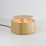 Lampe JAR - Frêne - Bois clair - Design : Noon Studio 3