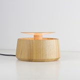 Lampe JAR - Frêne - Bois clair - Design : Noon Studio 4