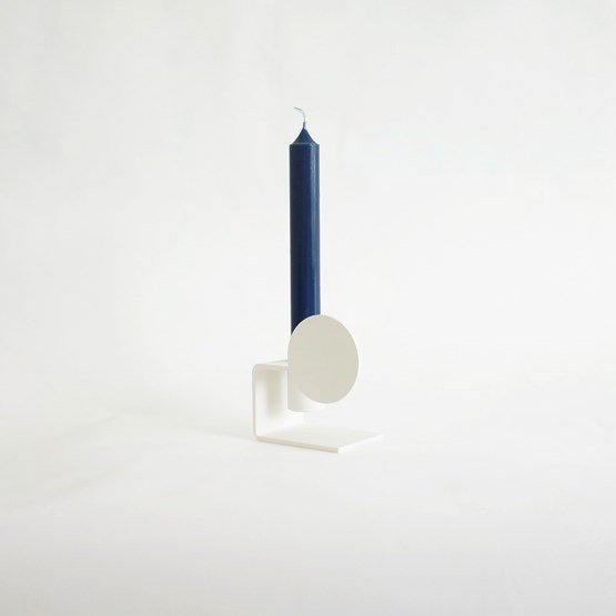 Candlestick  YVANNE - White - Design : Gaëlle Pinel Studio