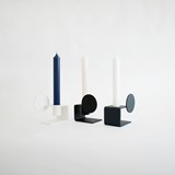 Candlestick  YVANNE - White - White - Design : Gaëlle Pinel Studio 2