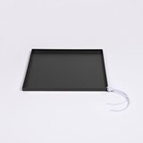 Tray CADIE  small square - Black - Black - Design : Gaëlle Pinel Studio 3