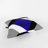 Shadow Volume 03 Cushion - Blue - Design : KVP - Textile Design 4