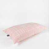 Coussin GRID nuée - Collection capsule STRUCTURE - Rose - Design : KVP - Textile Design 4