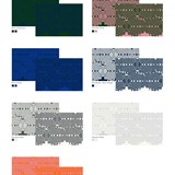 MOIRE Blanket - STRUCTURE capsule collection - Orange - Design : KVP - Textile Design 7
