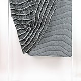 Plaid Blender Textured - CONCRETE LANDSCAPE #12 - Gris - Design : KVP - Textile Design 5