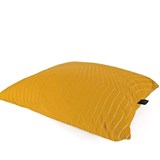 Quilted Cotton Yellow Cushion 3