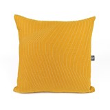 Quilted Cotton Yellow Cushion 5