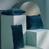 Coussin Quilted Velvet Emeraude - Vert - Design : KVP - Textile Design 2