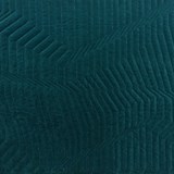 Coussin Quilted Velvet Emeraude - Vert - Design : KVP - Textile Design 4