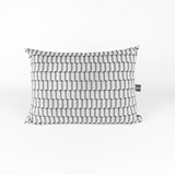 Coussin Jacquard Block - Gris - Design : KVP - Textile Design 9