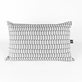 Jacquard Block Cushion - Grey - Design : KVP - Textile Design 10