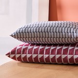 Coussin Jacquard Block - Gris - Design : KVP - Textile Design 12