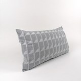 Jacquard Shadow Volume Med Cushion - Grey - Design : KVP - Textile Design 5