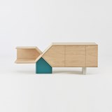 CHROMOSOME sideboard - Solid beech legs 2