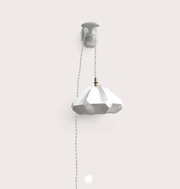 Portable lamp Gisèle - white