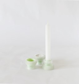 Double candle holders 2.20 - mint green