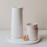 Tasse à thé AMOUR - Rose poudré - Rose - Design : Sophie Masson 5