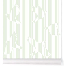 Wallpaper Polka - mint