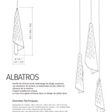 Suspension ALBATROS - Silicone blanc 2