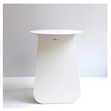 Table d'appoint double YOUMY blanc mat 5