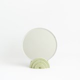Miroir de table finition marbre - vert olive 4