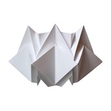 KABE wall lamp in paper - White - Design : TEDZUKURI ATELIER 2
