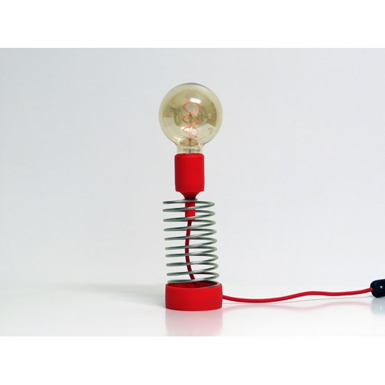 Lampe Zotropo - rouge - Design : Hugi.r