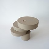 Vase-sculpture BONSAI EQUILIBRE - médium laqué taupe - Gris - Design : Beatrix Li-Chin Loos 4