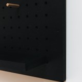 VALCHROMAT rectangle pegboard  - Black - Design : Little Anana 3