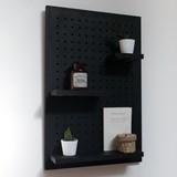 Panneau d'accrochage rectangle VALCHROMAT  - Noir - Design : Little Anana 2