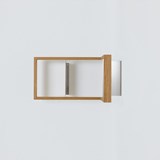 Corner wall shelf B-ECK2 - Oak - Light Wood - Design : das kleine b 5