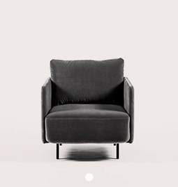 LACUS armchair - grey
