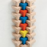 Wooden toy Triada Solar - blue 5