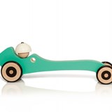 Wooden toy Autotop - turquoise 4