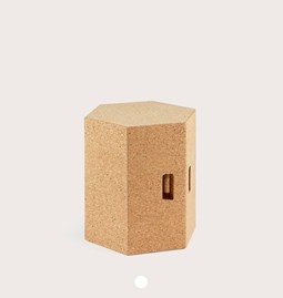 VIRA | stool or table - light cork 