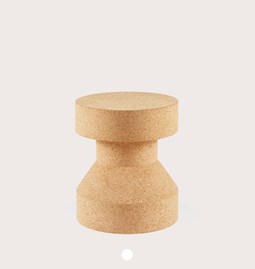 PIRUETA | stool or table - light cork 