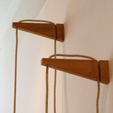 VALENTINE Pendant wall light - Dark Wood - Design : Atelier Pok 2