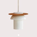 Suspension en porcelaine XIE - Blanc - Design : Atelier Pok 6