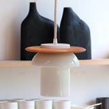XIE Porcelain pendant light  - White - Design : Atelier Pok 2