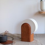 Lampe à poser EDDIE - Blanc - Design : Atelier Pok 5