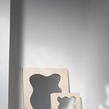 Miroir asymétrique SPLASH - moyen - Bois clair - Design : Little Anana 3