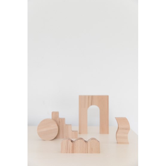 Set of decorative objects ARCHI - Design : Little Anana