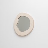 Miroir asymétrique NENUPHAR - Bois clair - Design : Little Anana 4