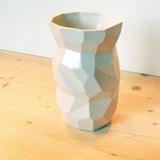Vase POLIGON - Blanc - Design : Studio Lorier 3